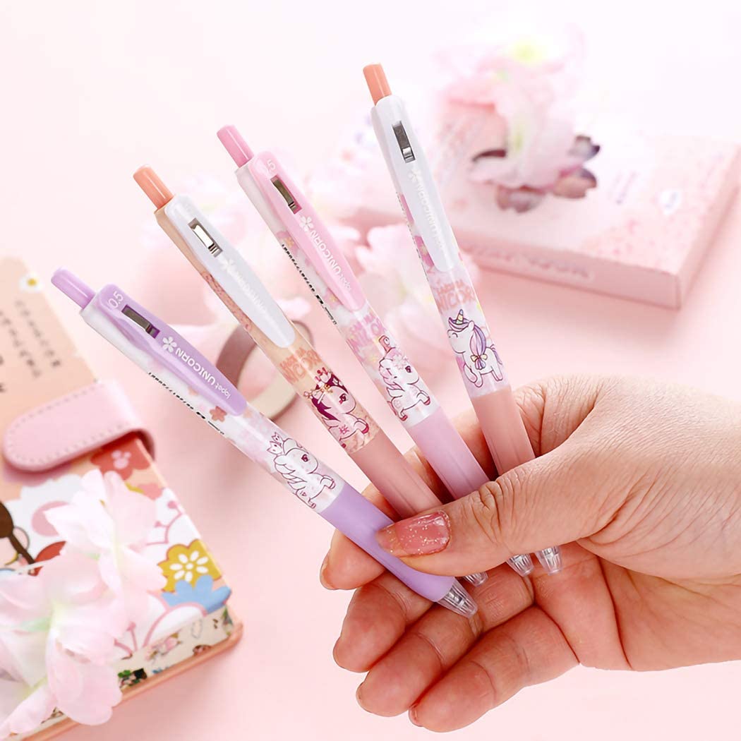 Kawaii Galaxy Gel Ink Pen ⭐Pack of 10 Pcs) – Original Kawaii Pen