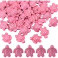 thumbnail image 1 of 1 caja de 100 cuentas de tortuga marina de piedra turquesa rosa, dijes de tortugas, cuentas de animales marinos de verano, cuentas de tortuga oceánicas, cuentas espaciadoras sueltas a granel, 1 of 6