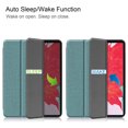 thumbnail image 2 of 11 inch Foldable TPU Protective Shell Tablet Cover Case Shatter-resistant with Pen Slot for iPadPro Cyan, 2 of 10