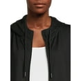 thumbnail image 3 of Athletic Works Women's Super Soft Lightweight Zip Up Hoodie Jacket, 3 of 5