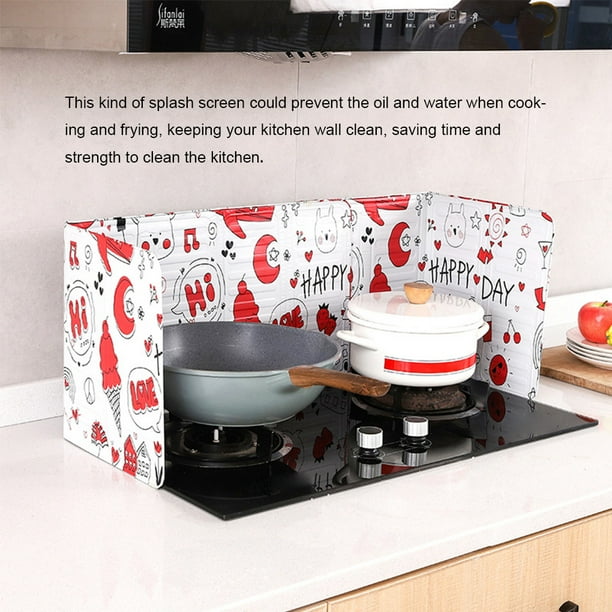 Splatter Shield Kitchen Wall Protector Dandk Organizer