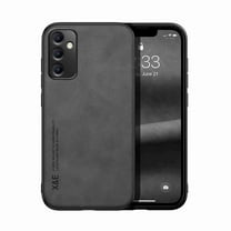 Dteck Slim Case for Samsung Galaxy A16 5G, Shockproof Premium Leather TPU Anti-scratch Shockproof Military Grade Protective Lightweight Slim Fit Shell wrok for Car Mount Holder Case Cover, Darkgray