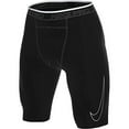thumbnail image 4 of Nike Pro Dri-FIT Men's Long Shorts, M, Black/White, 4 of 5