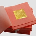 thumbnail image 3 of 10 Sheets Gold Foil Sheets Decorative Real Golden Foil Sheets Arts Crafts Gold Foil, 3 of 4