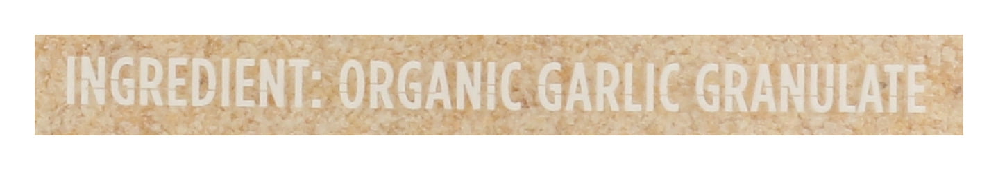 Spicely Organics Garlic Granulates Club Size Certified Gluten Free