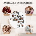 thumbnail image 4 of Uemuo Cartoon Tractor Pattern Womens Pajama Sets,PJ Set for Women,Pajamas for Women Logo,Long Sleeve Pajama Set for Women,Soft Long Sleeve Top With Pants-Medium, 4 of 9