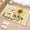 Ginger, variant on 6ft Round Rug, Yellow Sunflower Non-Skid Rubber Backing Large Area Rugs - Living Room Bedroom Home Office, Summer Flower Bee Sunshine Black Indoor Floor Mat Carpets Washable Rug