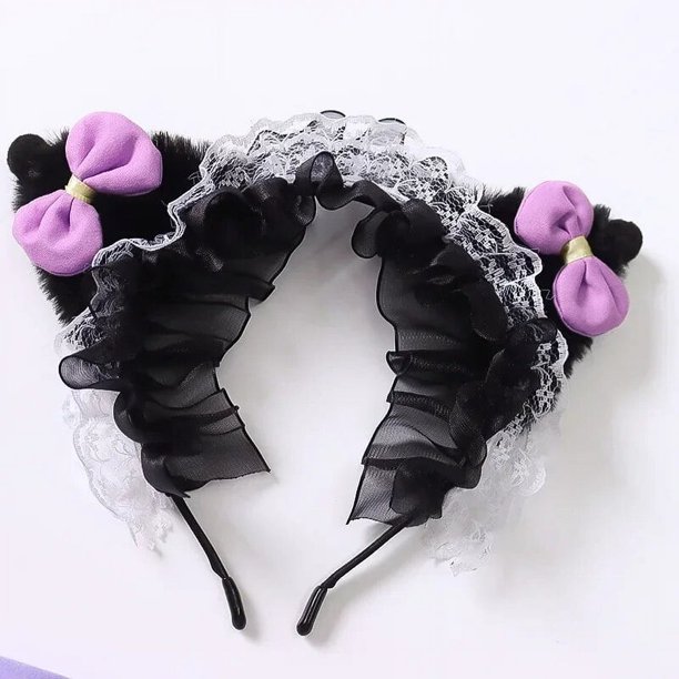 Vestidos Kawaii Sanrio Anime Kuromi para niños, vestidos de princesa de dibujos animados Lolita, fiesta de vacaciones, Cosplay, regalo para niñas, otoño