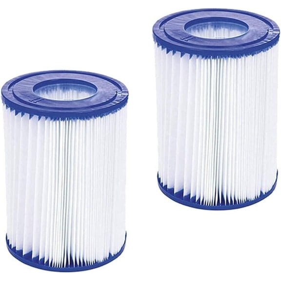 2 Pack Swimming Pool Filter Cartridge II, Replacement Hot Tubs Filter For Lay Z Spa Filter Pump
