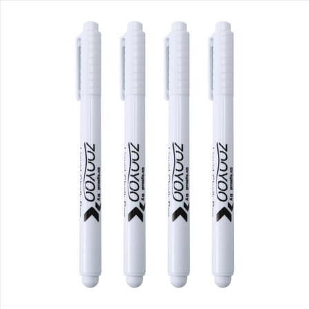 4PC Liquid Chalk Pen Marker For Glass Chalkboard Blackboard white
