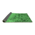 thumbnail image 2 of Ahgly Company Indoor Round Oriental Emerald Green Industrial Area Rugs, 3' Round, 2 of 4