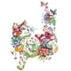 thumbnail image 3 of Kit de punto de cruz Wdftyju Bordado completo Hilo de algodón ecológico Gato 11 quilates, 3 of 9
