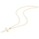 thumbnail image 2 of Collar con colgante de cruz Jadeshay unisex compacto y ligero, 2 of 8