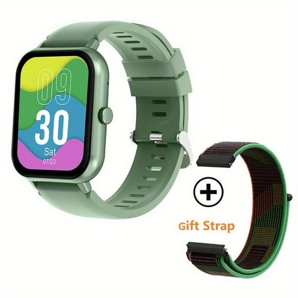 Reloj Inteligente responder hacer Llamadas Reloj Inteligente Con Pantalla Tactil Completa De 4 65 Cm Con Llamada BT Mas De 100 Modos Deportivos Control Ai Juegos Integrados Control Del Ritmo Ca Walmar...