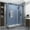 Oil Rubbed Bronze, variant on Aston SEN979EZ.UC-SS-683480-L Langham Xl 80" High X 68" Wide X 34" Deep Sliding Frameless