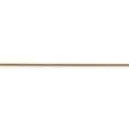 thumbnail image 3 of Real 14kt Yellow Gold 1.4mm Round Open Link Cable Chain; 24 inch; Lobster Clasp; for Adults and Teens; for Women and Men, 3 of 5