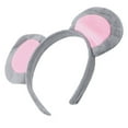 thumbnail image 3 of KAKOWELY Diadema con orejas de animal, diadema con orejas de ratón para cosplay, diadema para fiesta, disfraz de fiesta, 3 of 5