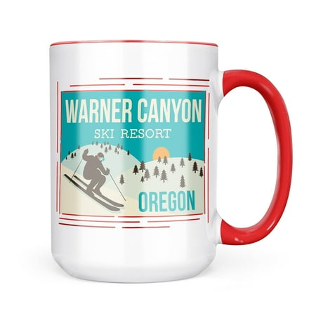 

Neonblond Warner Canyon Ski Resort - Oregon Ski Resort Mug gift for Coffee Tea lovers