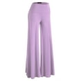thumbnail image 1 of MBJ WB750 Womens Chic Palazzo Lounge Pants XXXXL LAVENDER, 1 of 3