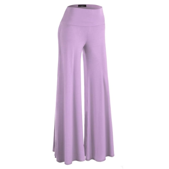 MBJ WB750 Womens Chic Palazzo Lounge Pants XXXXL LAVENDER