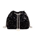 thumbnail image 2 of Bolso de lentejuelas personalizado de moda para mujer, bolso tipo cubo, bolso de hombro, bolso cruzado de noche de moda, 2 of 6