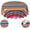 Black19, variant on Mexican Blanket Serape Stripe Pattern Colorful Waterproof Picnic Patio Party Round Table Cloth Cover Decorations Fabric 60 Inch Circular Tablecloth For 20-47 Inch Home Dining Room Kitchen Decor