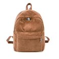 thumbnail image 1 of Women Vintage Rucksack Corduroy Backpack School Bag Casual Computer School Travel Handbag Rucksack, 1 of 4