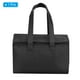 thumbnail image 3 of Bolsa de compras reutilizable aislada plegable Uxcell 11"x5.5"x6.7" con cremallera, negra, 3 of 6