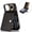 Black, variant on Phone Case - Faux Leather Phone Case with a Magnetic Buckle And Ring for Iphone 17, Air 16E, 15, 14, 13, 12, 11 Pro Max, Featuring a Wallet And Credit Card Slot