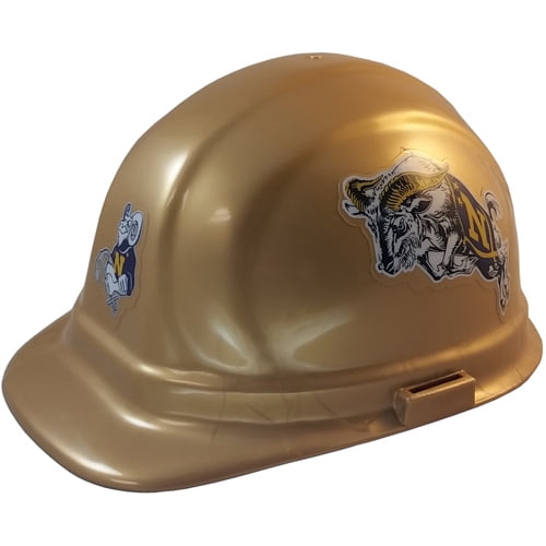 NCAA Navy Midshipmen Hard Hats with Ratchet Suspension