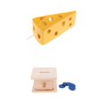 thumbnail image 1 of Caja de Monedas Montessori de Y de Cordones de , Juguete de Práctica para Niños,, 1 of 9