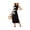 056Black, variant on Beach Cover Up for Women Floral Sleeveless Side Slit Swimsuit Coverup Boho Dress Beach Vacation Bathing Suit Cover Up Alsol Lamesa
