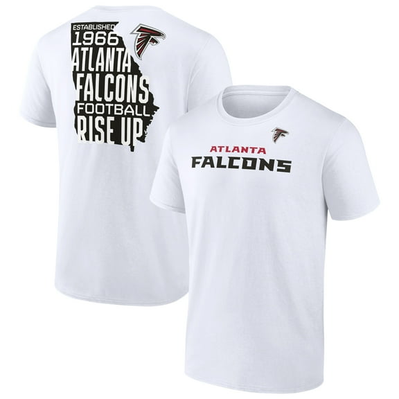 Men's White Atlanta Falcons Hot Shot T-Shirt