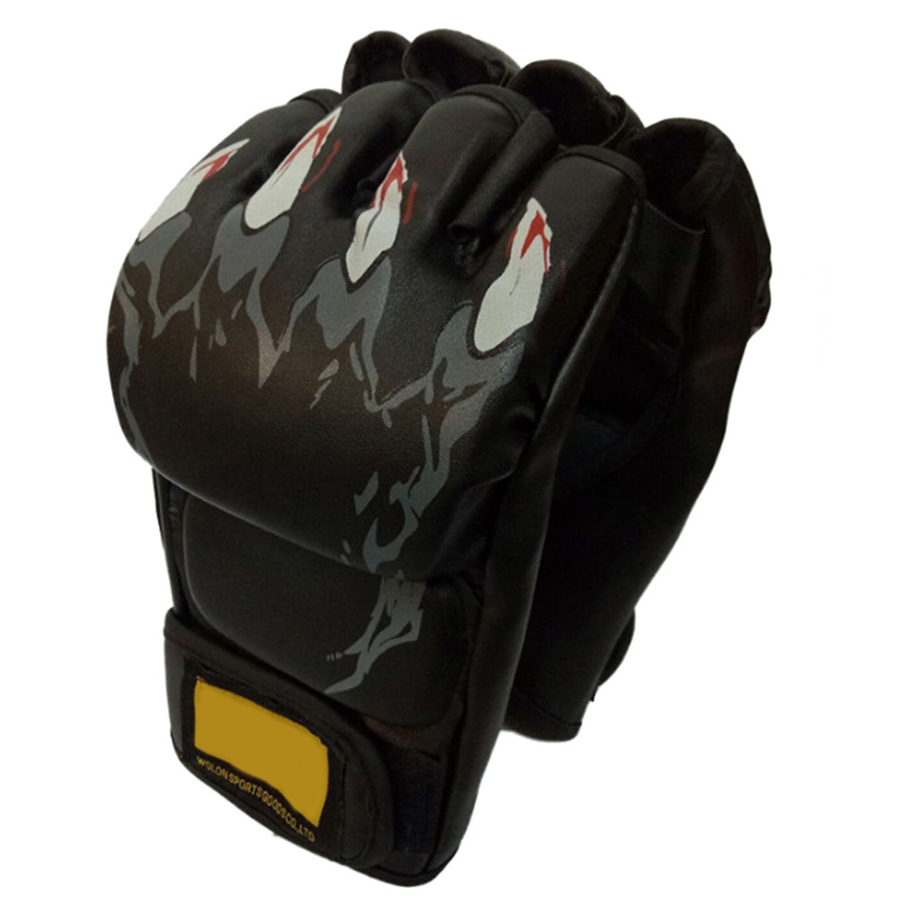 Half Mitt Boxing Gloves Sparring Kick UFC Gloves Boxing Training MMA