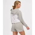 thumbnail image 2 of Boxercraft BW5404 Women's Cropped Fleece Hoodie-Oxford Heather-White-M, 2 of 4