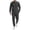 Dark Gray, variant on Babcutegg Mens Cable Knit Outfit 2-Piece Crewneck Pullover Sweatshirt and Jogger Pants Casual Set White Size 2XL