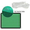 thumbnail image 5 of Jacenvly Mother's Day Sun Shade-Canopy,6.56X6.56Ft Outdoor Sunshade Swimming Pool Sun Awning -95%Uv Protection-Rectangle Shade- Block For Patio Garden Outdoor Facility, 5 of 9