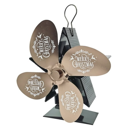 

Sunward The Pattern Fireplace Fan Does Not Require Electrothermal Power Four Blade Metal Fan