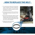 Replacement Vacuum Belts For Hoover PowerDash Pet FH50710CN FH50700