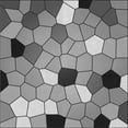 thumbnail image 1 of Ahgly Company Machine Washable Indoor Square Transitional Gray Cloud Gray Area Rugs, 4' Square, 1 of 7