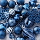 thumbnail image 3 of Juego de 26 bolas navideñas con diseño de copos de nieve de extraterrestres, pintadas con pintura en polvo, con temática de extraterrestres, ideal para decorar el hogar, la oficina y el, 3 of 8