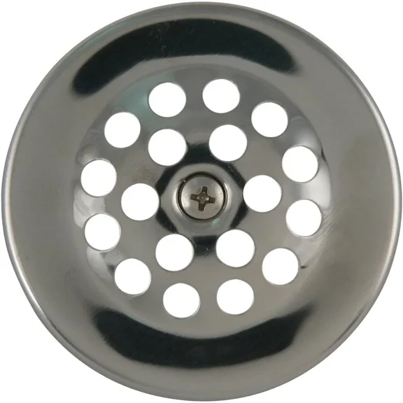 Keeney Polished Chrome Bathtub Drain Strainer With Screw Easy Installation