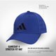 thumbnail image 2 of Gorra adidas Gameday Structured Stretch Fit para hombre, azul, 2 of 6