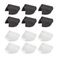 thumbnail image 1 of Juego de 24 hombreras de costura, transpirables y suaves, para realzar los hombros en abrigos, chaquetas, camisetas, mujeres y hombres., 1 of 8