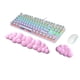 thumbnail image 4 of Kit Almohadillas para ReposamuñEcas Cloud, ReposamuñEcas para Teclado, ReposamuñEcas RatóN, ReposamuñEcas Espuma ViscoeláStica para Teclado y RatóN, Antideslizante, Color Rosa, 4 of 10