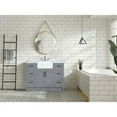 thumbnail image 6 of Ari Kitchen & Bath Laguna 48" Solid Wood Bathroom Vanity in Gray, 6 of 9
