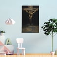 thumbnail image 4 of Salvador Dali Wall Art Prints 《Christ of Saint John of The Cross》 Poster Wall Art Poster Gifts Bedroom Prints Home Decor Hanging Picture Canvas Painting Posters 16x24inch(40x60cm), 4 of 6