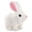 White, variant on Interactive Electronic Pet Plush Bunny Toy, Realistic Rabbit with Walking Sounds & Wiggle Ears, Lifelike Animated Toy for Toddlers Kids, Easter Birthday Gift for Boys Girls