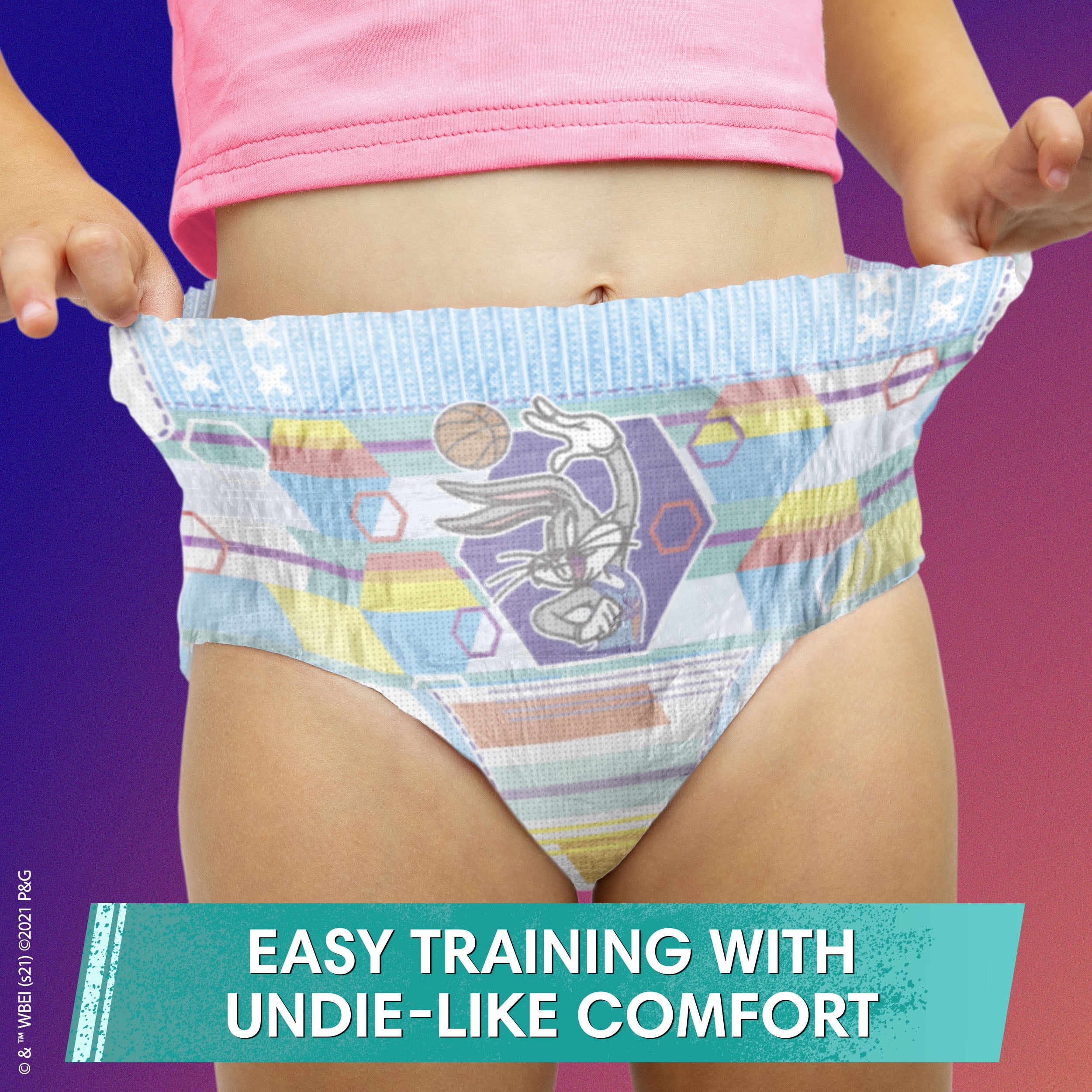 Pampers Easy Ups Unisex Training Underwear, 3T - 4T, 124 Count