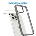 thumbnail image 2 of JETech Case Compatible with iPhone 13 Pro 6.1-Inch, Shockproof Phone Bumper Cover, Anti-Scratch Clear Back (Black), 2 of 6